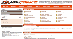 Desktop Screenshot of aboutmotorcyle.com